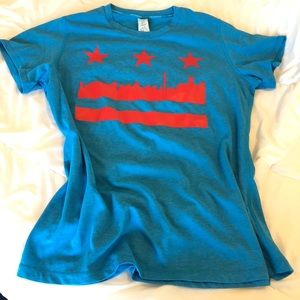 Washington DC flag T-shirt brand new!
